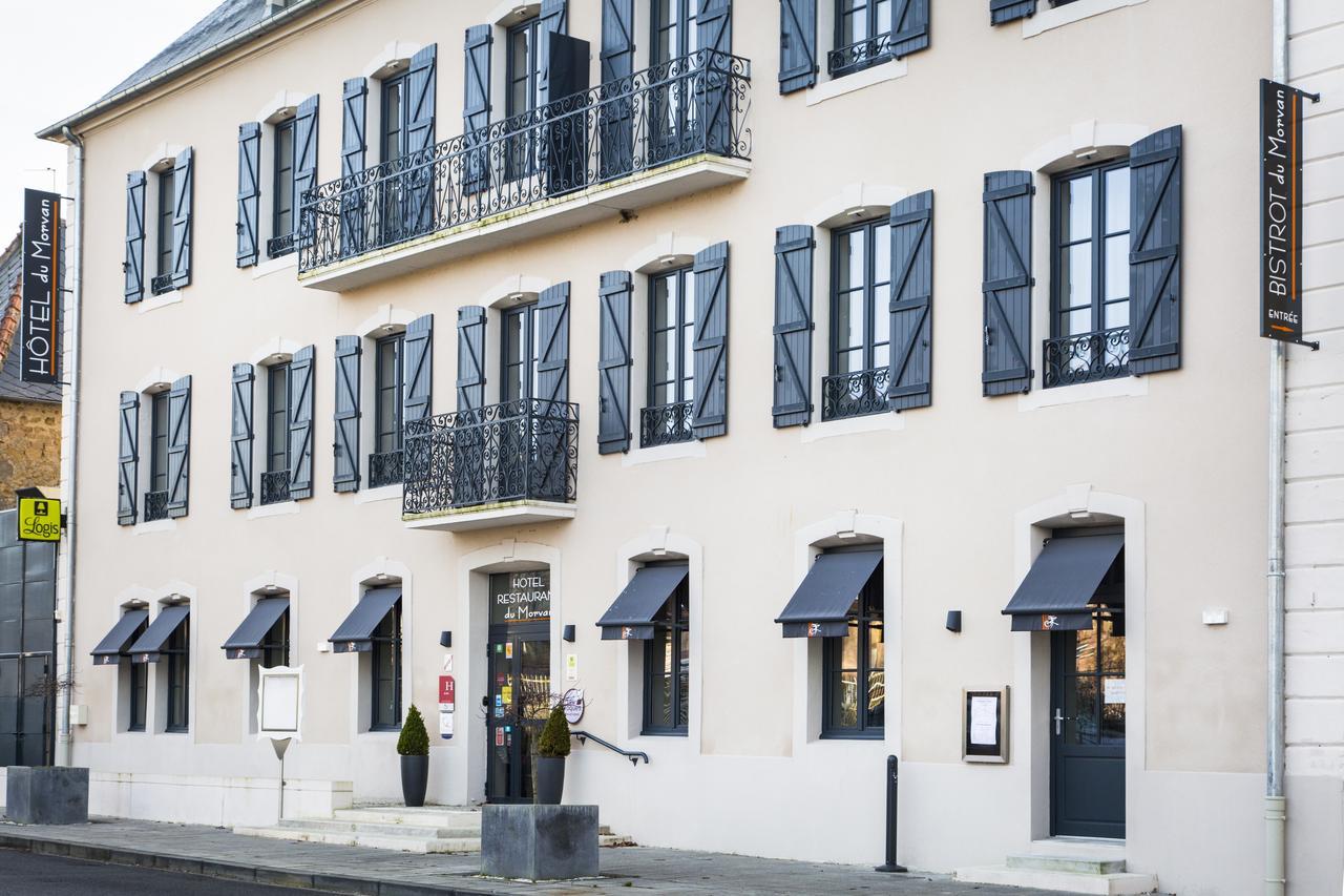 Logis Hotel Du Morvan - Restaurant La Table De Jerome Luzy Exteriér fotografie
